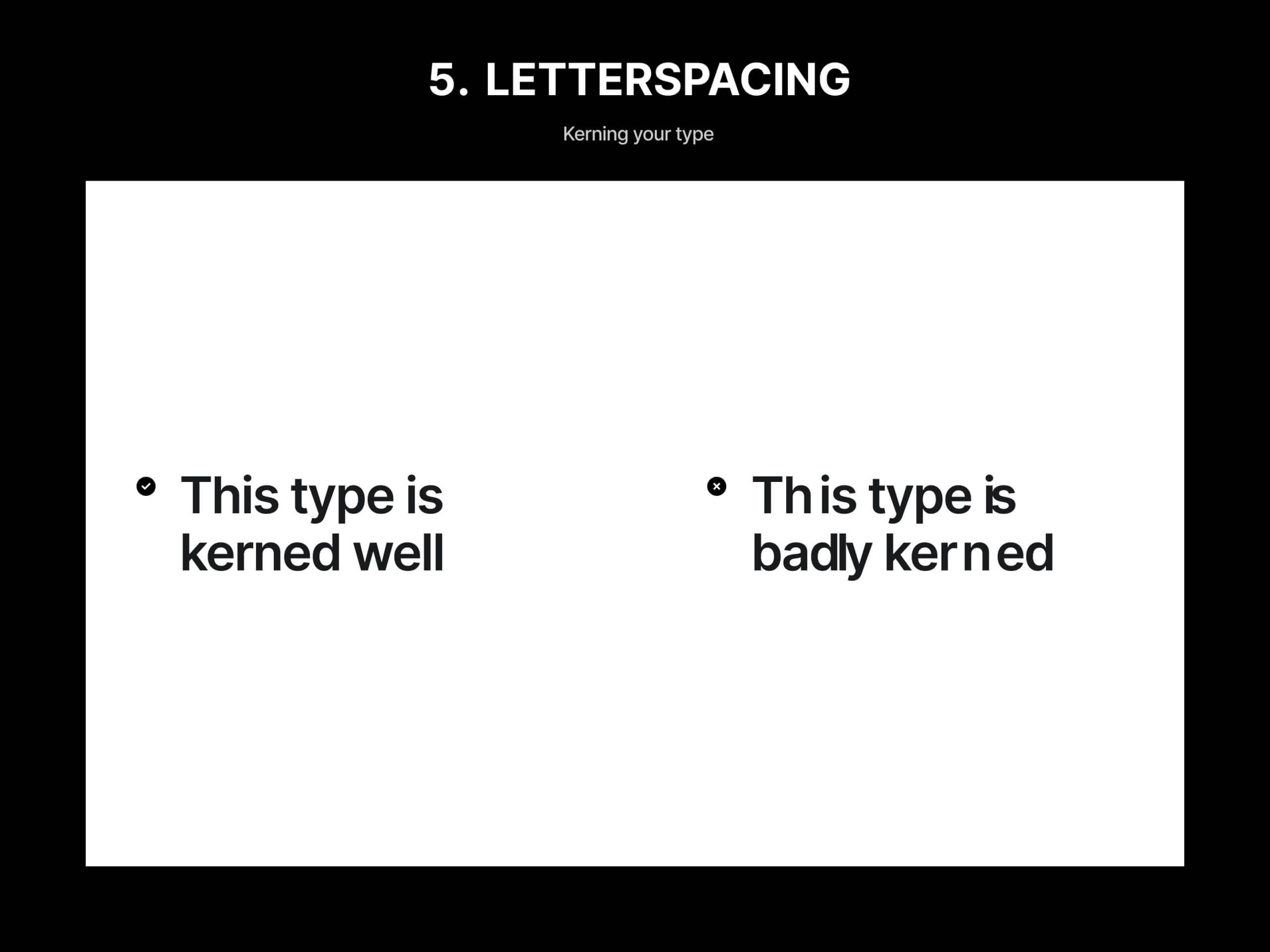 Letterspacing