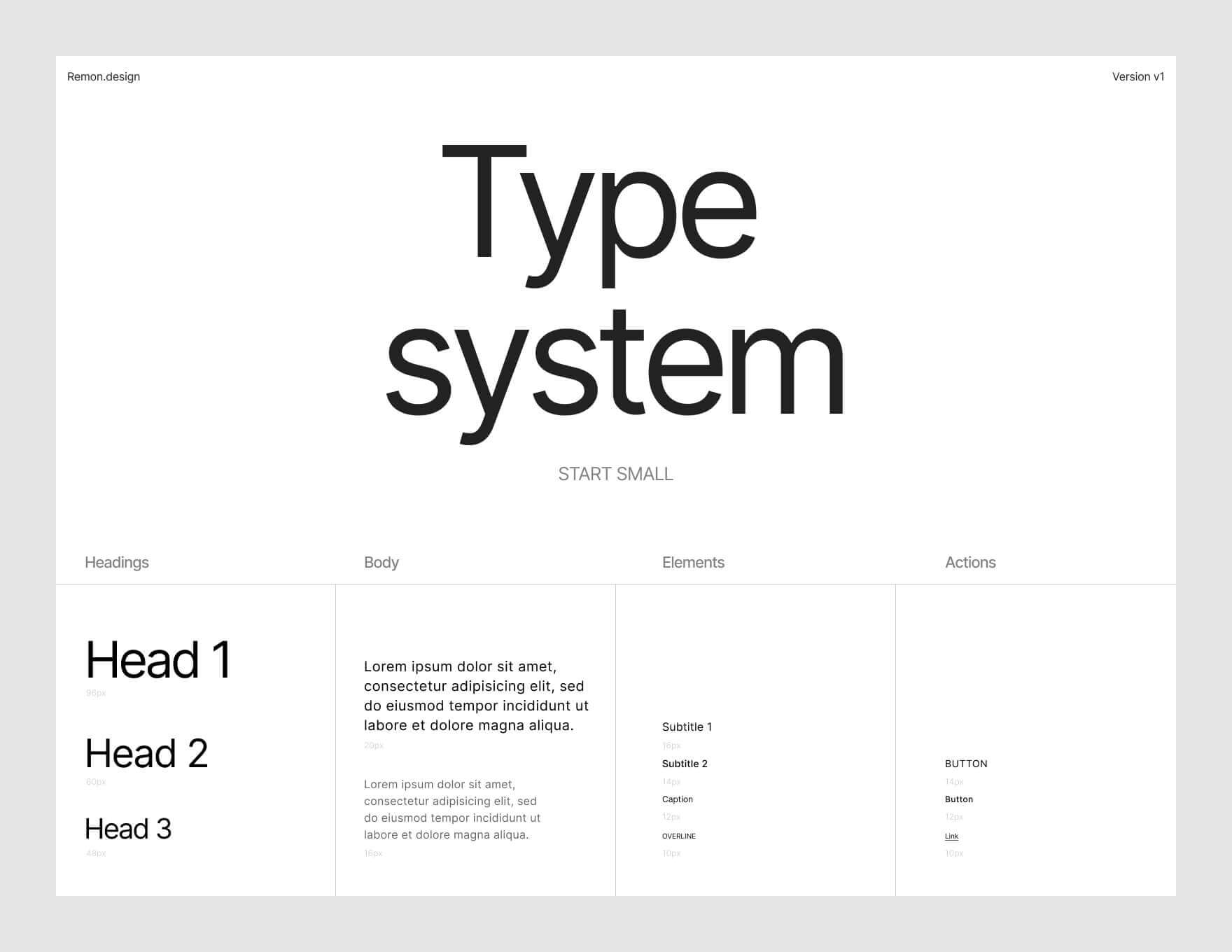 type-scale-system design